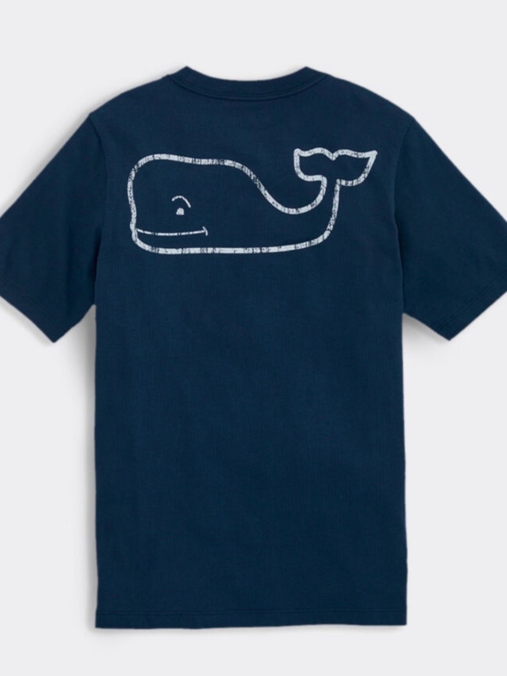 Vineyard Vines Kids' Navy Whale Graphic Tee Short Sleeve sz 4T